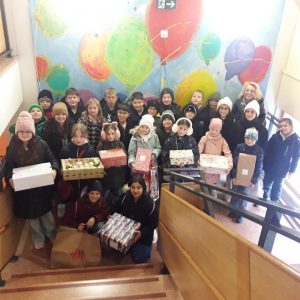 Weihnachten im Schuhkarton