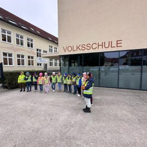 Besuch der Polizei 1. Klassen