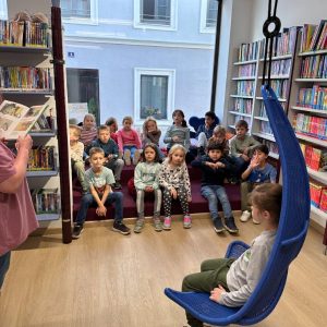 Besuch der Stadtbibliothek